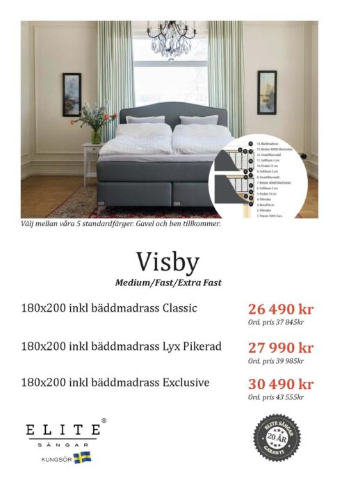 Visby Säng Elite